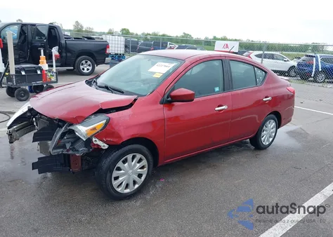 2018 Nissan Versa 1.6 Sv z USA, uszkodzony, nr VIN 3N1CN7AP5JL807463